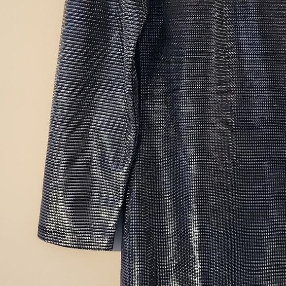 NEW Sanctuary Night Disco Cutout Metallic Dress - Picture 7 of 10